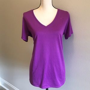 Nike Dri-Fit V-Neck T-Shirt Athletic Cut-Size XL